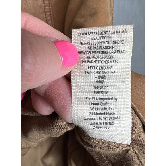 Free People Modern Vegan Leather Skirt (0) - Picture 10 of 10